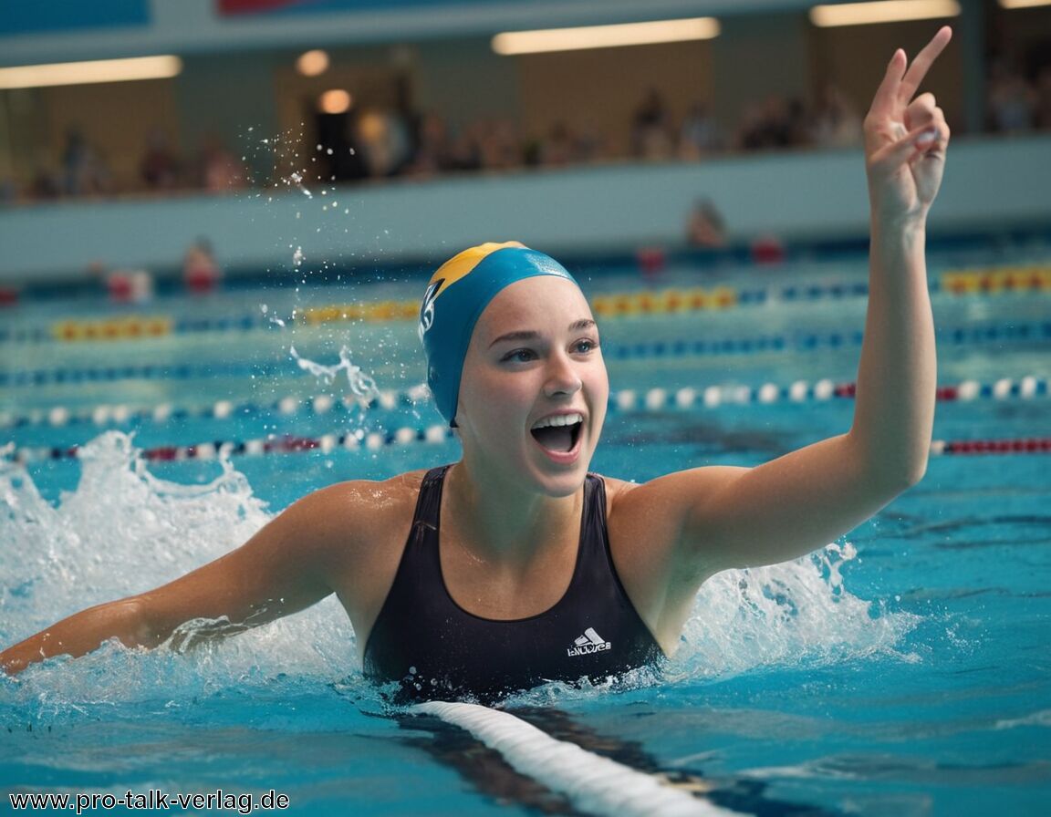 Erste Erfolge und Rekorde als junge Schwimmerin - Paulina Patricia Clara: Schwimmtalent mit berühmten Wurzeln
